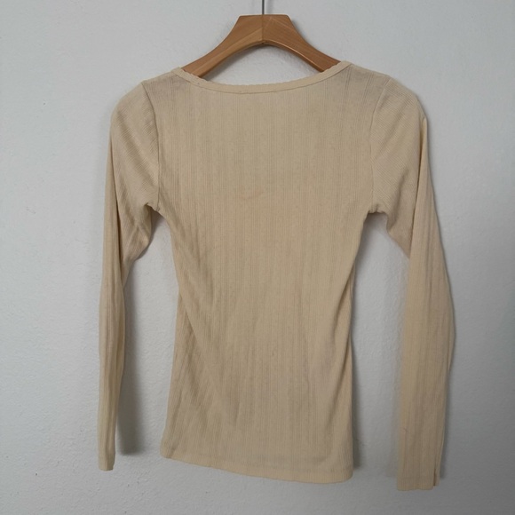 Doen set of 2 pointelle Annie tee size S - Picture 8 of 16